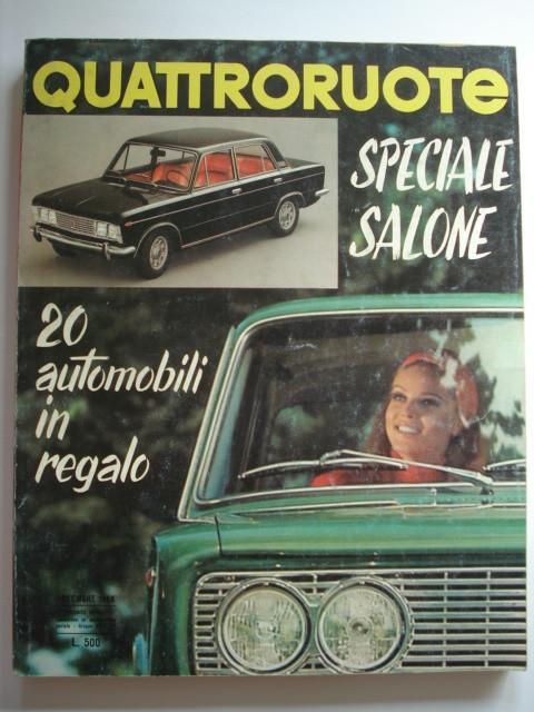 Quattroruote Speciale Salone 155 Novembre 1968, Livres, Autos | Brochures & Magazines, Utilisé, Général, Envoi