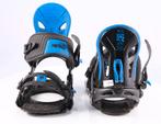 Fixations de snowboard M L NITRO FREESTYLE CUSTOM noir/bleu, Sports & Fitness, Snowboard, Envoi, Utilisé, Fixations