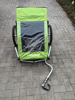 Croozer fietskar voor twee kinderen + baby hangmatje, Ophalen, Gebruikt, Kinderkar, Opvouwbaar