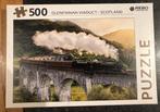 Rebo Puzzle Viaduc de Glenfinnan Ecosse 500 pieces, Comme neuf, 500 à 1500 pièces, Enlèvement ou Envoi