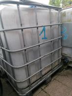 IBC vaten met kraan - 1000 liter, Tuin en Terras, 150 liter of meer, Ophalen, Gebruikt, Met kraantje