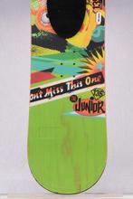 125 130 kinder snowboard SALOMON THE JUNIOR, green, Sport en Fitness, Snowboarden, Verzenden, Gebruikt, Board