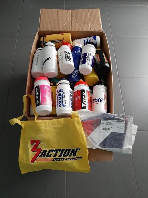 wielrennen,muts Bioracer,zakje,60 drinkbussen,zie foto's, Sport en Fitness, Wielrennen, Ophalen of Verzenden