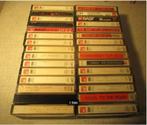 30 prima Voorbespeelde Cassettebandjes van BASF, Ophalen of Verzenden, Zo goed als nieuw, 26 bandjes of meer, Voorbespeeld
