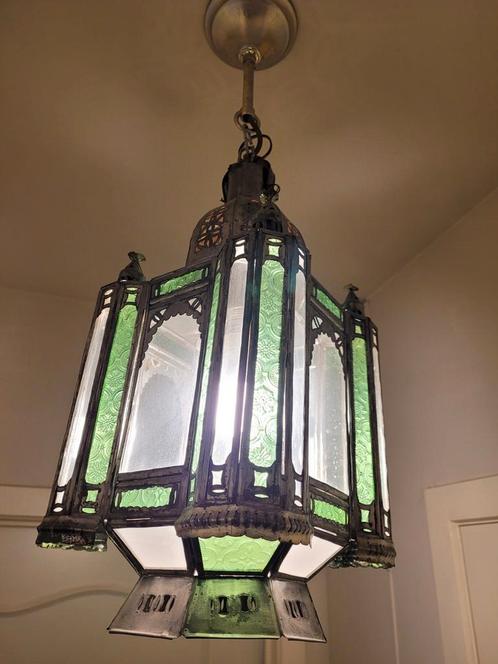 Hanglamp, oosterse lamp, marrokaanse lamp, Maison & Meubles, Lampes | Suspensions, Utilisé, Enlèvement
