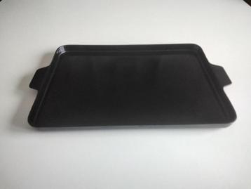 Luxe vintage zwarte bakelieten serveerschaal van Élysée beschikbaar voor biedingen