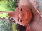 Vintage terracotta uienpot, Ophalen of Verzenden