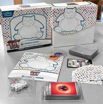 Pokemon Center 151 Elite Trainer Box TCG Exclusive NO packs beschikbaar voor biedingen