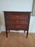 Antieke houten commode in Louis XVI-stijl - 19e eeuw, Antiek en Kunst, Ophalen