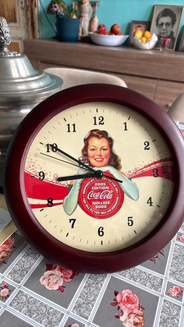 Horloge coca cola, Enlèvement, Neuf, Analogique, Horloge murale