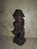 Afrikaans houten beeld - CAJ Bissau, Antiek en Kunst, Ophalen of Verzenden