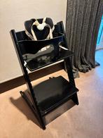 Tripp trapp Stokke zwart, Ophalen, Gebruikt