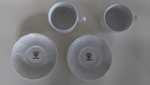 2 sets hotelporselein Rombouts koffie - Hagermann Verbeelen, Antiek en Kunst, Antiek | Servies los, Ophalen of Verzenden