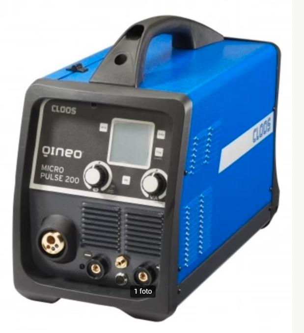 Micro Pulse portable MIG/MAG-QINEO 200 C, Bricolage & Construction, Outillage | Soudeuses, Comme neuf, Inverter, 250 ampères, Enlèvement