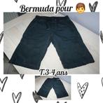 Bermuda pour -noir-T.3-4 ans, Kinderen en Baby's, Kinderkleding | Maat 104, Ophalen of Verzenden, Gebruikt, Jongen