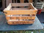 Houten bierbak De Troch Schepdaal (gueuze), Verzamelen, Ophalen of Verzenden, Gebruikt, Overige typen