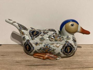 Rare et superbe canard en porcelaine Nelson pour Adèle Carey beschikbaar voor biedingen