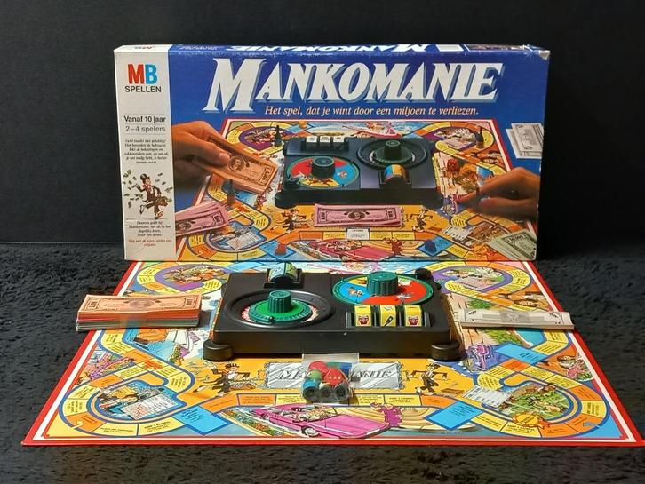 STOPZETTING VERZAMELING Mankomanie, Hobby en Vrije tijd, Gezelschapsspellen | Bordspellen, Gebruikt, Ophalen of Verzenden