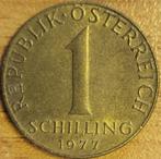 OOSTENRIJK 1 schilling 1977 KM#2886 VF, Ophalen of Verzenden, Oostenrijk, Losse munt