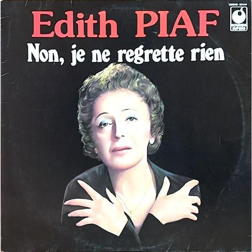 Edith Piaf - Nee, ik heb nergens spijt van - LP, Cd's en Dvd's, Vinyl | Wereldmuziek, Gebruikt, Europees, 10 inch, Ophalen of Verzenden