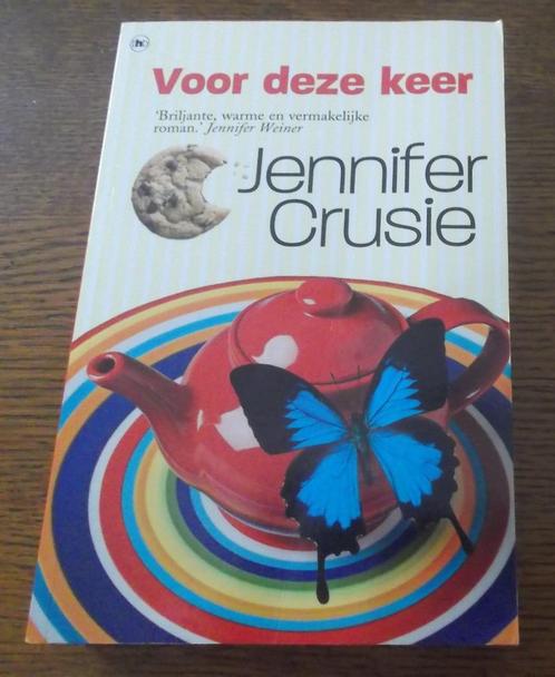 Voor deze keer / Jennifer Crusie, Boeken, Chicklit, Gelezen, Ophalen of Verzenden