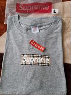 T-shirt burberry x supreme, Vêtements | Hommes, T-shirts, Enlèvement ou Envoi, Neuf