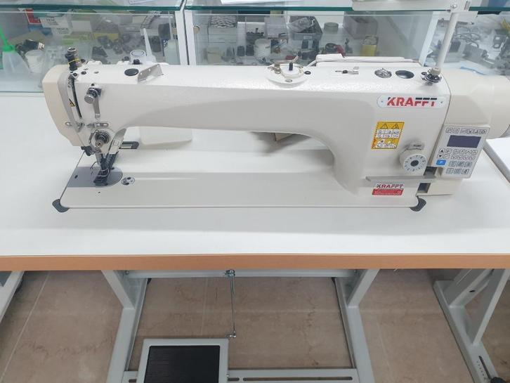 KRAFFT 206-18-7 - 3 VOUDIG TRANSPORT LEERMACHINE NIEUW ACTIE, Hobby en Vrije tijd, Naaimachines en Toebehoren, Nieuw, Naaimachine