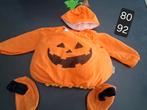 Verkleedkledij pak pompoen maat 80-92 halloween, Ophalen of Verzenden, Zo goed als nieuw