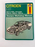 Manuel Citroen GS 1971 - 1979 Haynes, Enlèvement ou Envoi