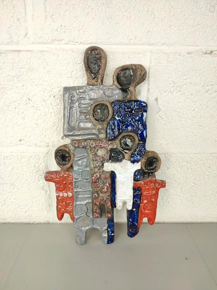 Vintage wanddecoratie Rogier Vandeweghe, Antiek en Kunst, Antiek | Keramiek en Aardewerk, Ophalen of Verzenden