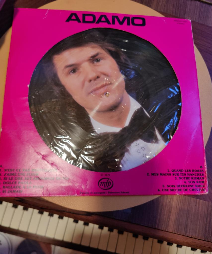 ADAMO Vinyl zeldzaam, Cd's en Dvd's, Vinyl | Pop, Ophalen of Verzenden, Gebruikt, Overige formaten