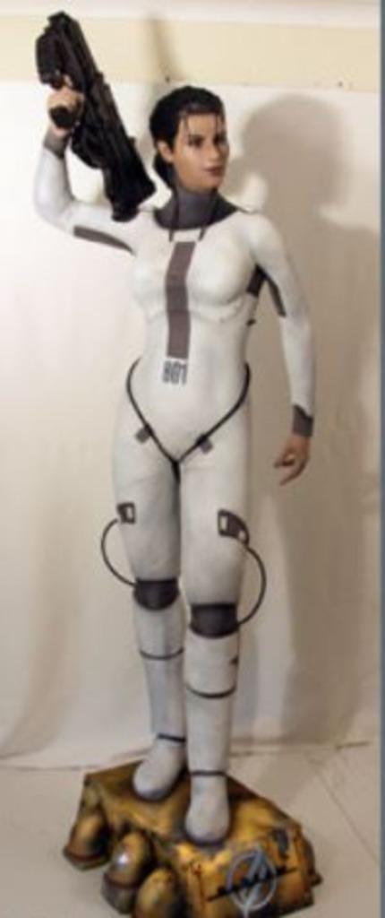 Pariah Muckle beeld lifesize 2.01m, Verzamelen, Beelden en Beeldjes, Zo goed als nieuw, Overige typen, Ophalen of Verzenden