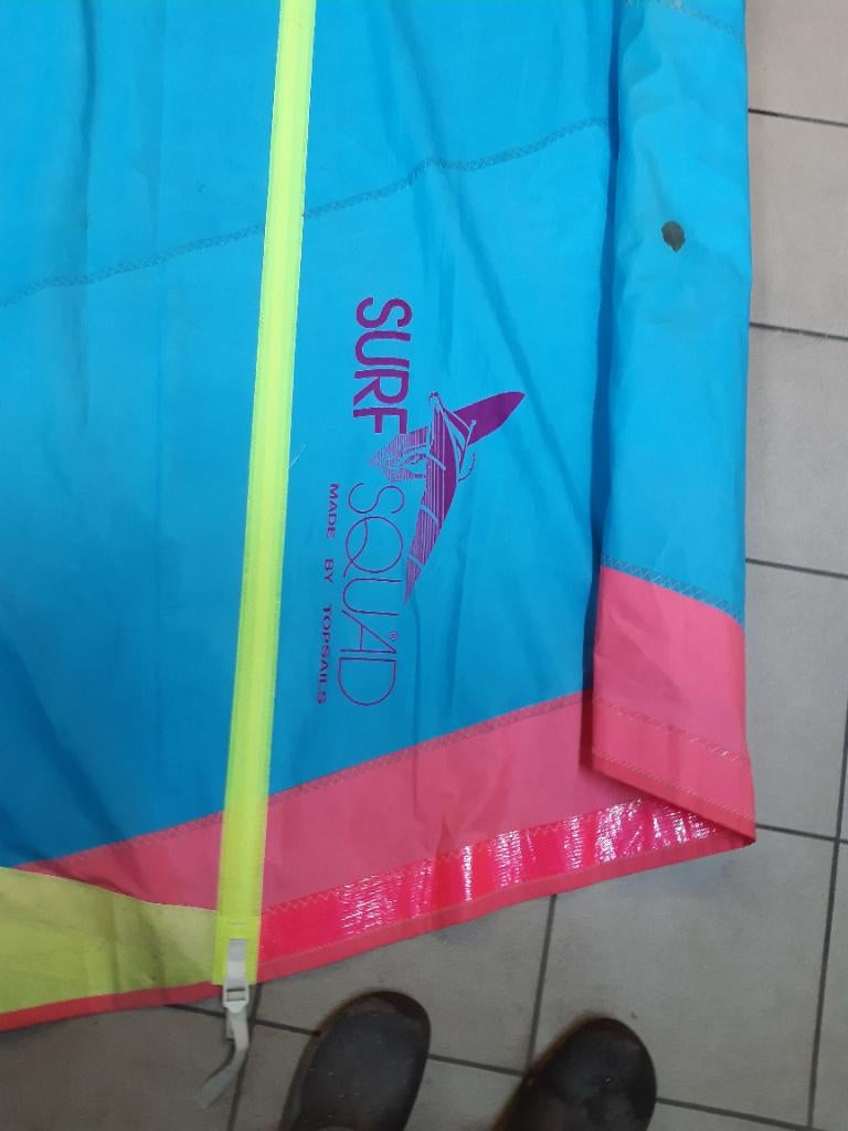 Old scool surfzeilen, Sports nautiques & Bateaux, Planche à voile, Utilisé, Voile, Enlèvement