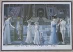PAUL DELVAUX / LE TUNNEL / KLEUROFFSET / 71x101cm KADER SIG, Ophalen