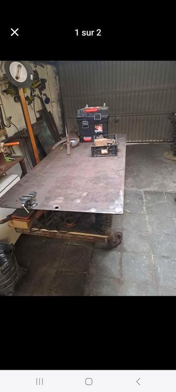 Table de soudage assemblage 8mm beschikbaar voor biedingen