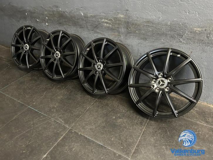 Nieuwe originele Mercedes 18 inch zwarte velgen inclusief TP, Auto-onderdelen, Banden en Velgen, Velg(en), Personenwagen, Nieuw