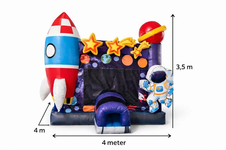 Nieuw springkasteel space, Hobby & Loisirs créatifs, Articles de fête | Location, Enlèvement