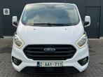 Ford Transit Custom 1 eigenaar SUPERCONDITIE 10661 HTVA, Auto's, Ford, Stof, Wit, Bedrijf, 5 deurs