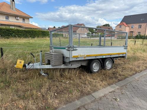 Eduard aanhangwagen, geremde dubbelasser, Auto diversen, Aanhangers en Bagagewagens, Zo goed als nieuw, Ophalen