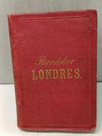 Baededeker Londres reisgids 1875, Boeken, Reisgidsen, Ophalen of Verzenden, Gelezen