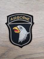US WW2 101st Airborne division patch bullion, Enlèvement ou Envoi