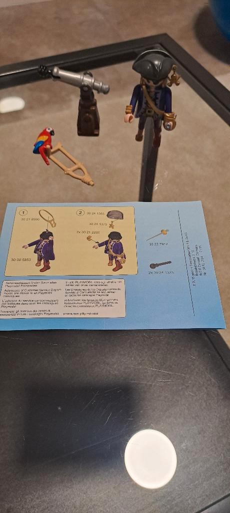 PLAYMOBIL Piratenkapitein Eénoog (6684) uit 2015., Kinderen en Baby's, Speelgoed | Playmobil, Zo goed als nieuw, Complete set