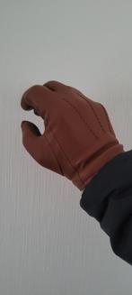 Lederen handschoenen heren, Handschoenen, Maat 52/54 (L), Gedragen, Geen merk