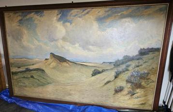 groot schilderij Kalmthoutse heide  beschikbaar voor biedingen