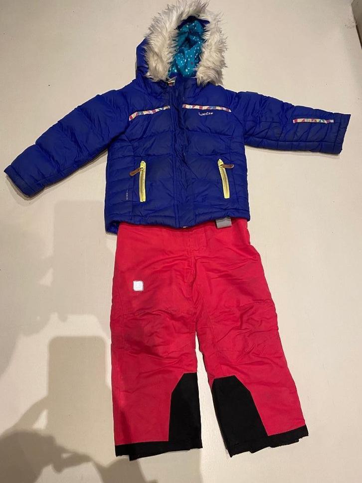 Skikleding kinderen + sneeuwschoentjes, Kinderen en Baby's, Kinderkleding | Kinder-kledingpakketten, Gebruikt, Overige maten, Ophalen