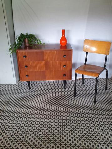 Vintage ladenkast, Huis en Inrichting, Kasten | Dressoirs, Ophalen, Zo goed als nieuw