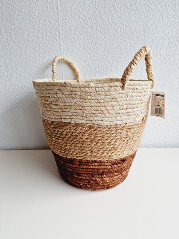 Panier de rangement en osier - Neuf avec étiquette !