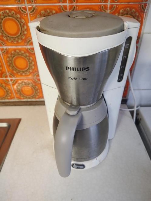 Philips Café Gaia koffiezet met klein defect, Elektronische apparatuur, Koffiezetapparaten, Gebruikt, Ophalen