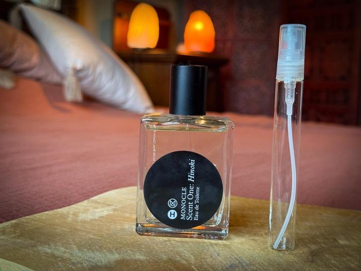 Comme des Garçons - Hinoki sample/decant, Handtassen en Accessoires, Uiterlijk | Parfum, Zo goed als nieuw, Ophalen of Verzenden