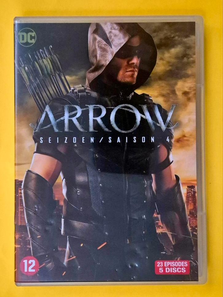 Coffret 5x DVD Arrow Saison 4 - DC - V2, Cd's en Dvd's, Dvd's | Tv en Series, Zo goed als nieuw, Actie en Avontuur, Boxset, Vanaf 12 jaar